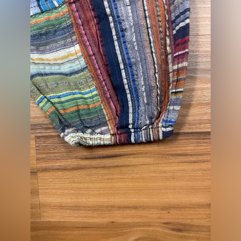 Women’s Patchwork Lightweight Multicolor Pants - image 6